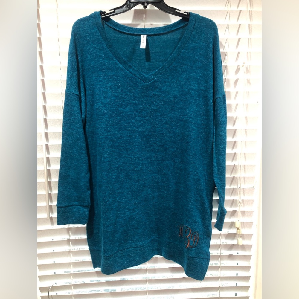 Monogrammed sweater